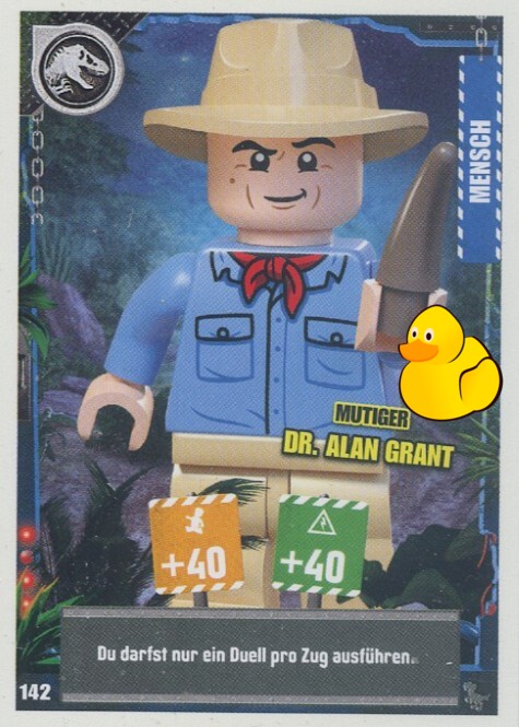 LEGO Jurassic World Serie 3 | #142 Mutiger Dr. Alan Grant