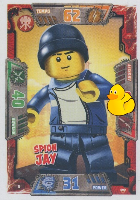 LEGO Ninjago Serie 2 | #005 Spion Jay 