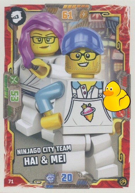 LEGO Ninjago Serie 7 | #071 Team Hai & Mei