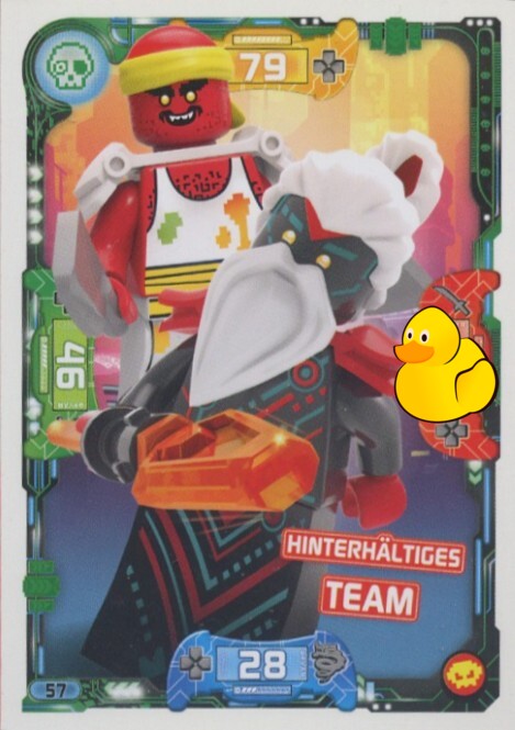 LEGO Ninjago Serie 5 Next Level | #057 Hinterhältiges Team 
