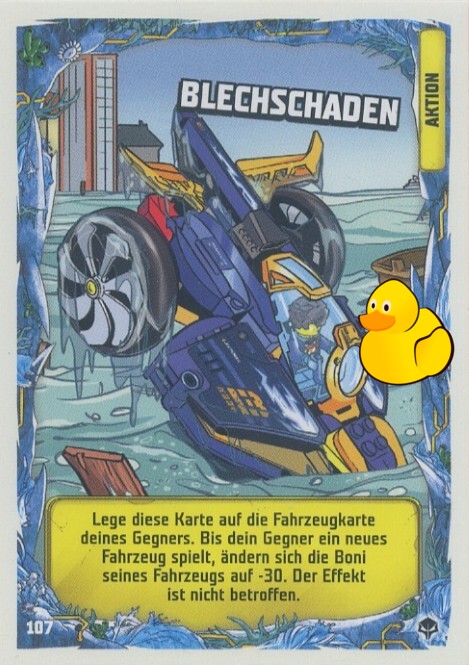 LEGO Ninjago Serie 7 Next Level | #107 Blechschaden