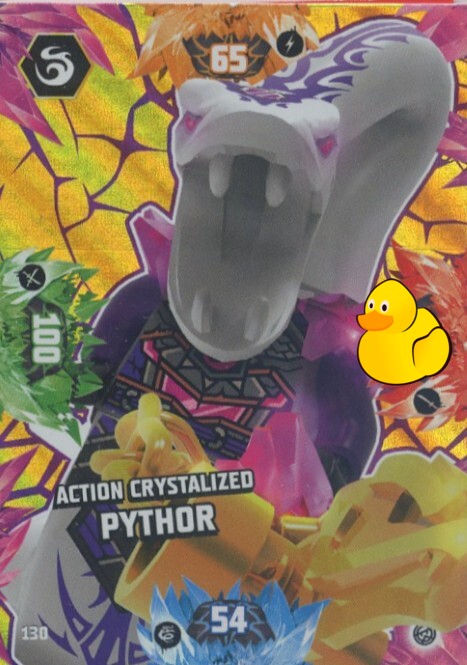 LEGO Ninjago Serie 8 | #130 Action Crystalized Pythor