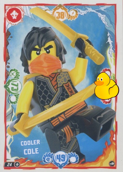 LEGO Ninjago Serie 10 |  #024 Cooler Cole