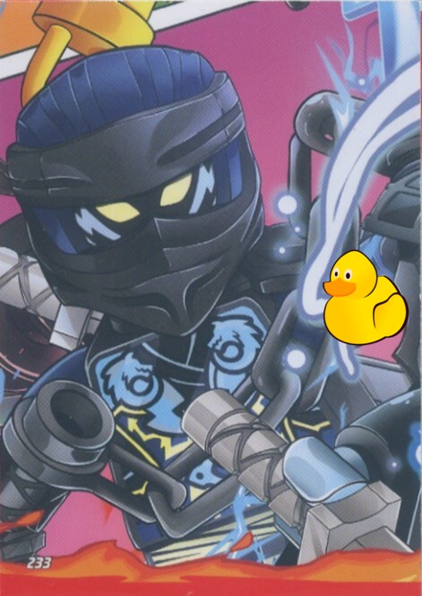 LEGO Ninjago Serie 10 |  #233 Puzzle 1 – unten mitte