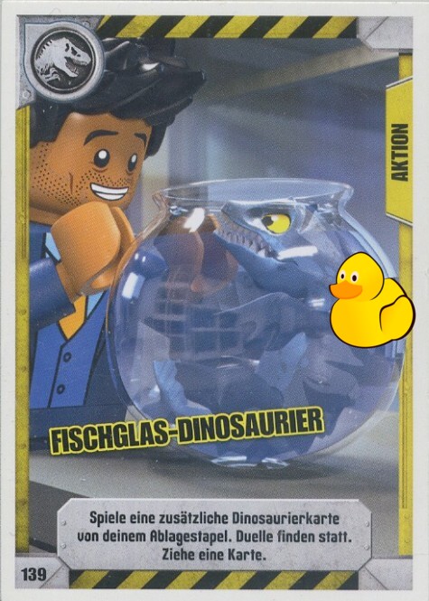 LEGO Jurassic World Serie 1 | #139 Fischglas-Dinosaurier