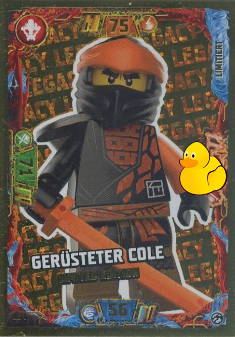 LEGO Ninjago Serie 7 | #LE04 Gerüsteter Cole