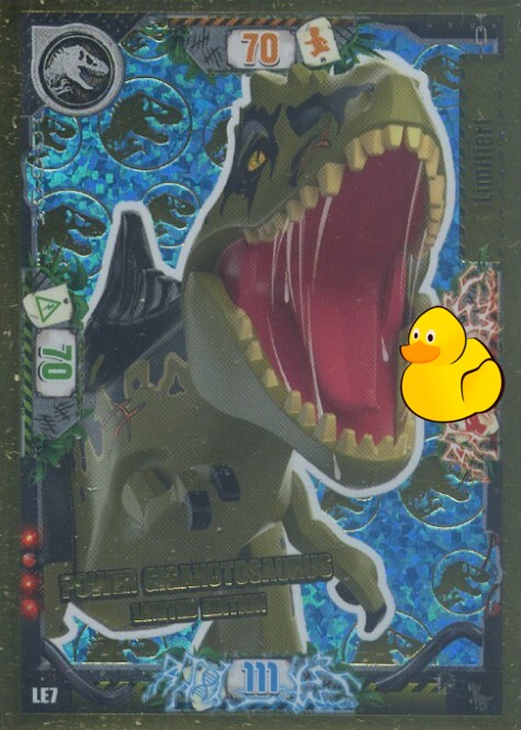 LEGO Jurassic World Serie 3 | #LE07 Power Gigantosaurus