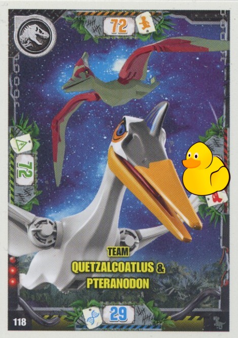 LEGO Jurassic World Serie 3 | #118 Team Quetzalcoatlus & Pteranodon