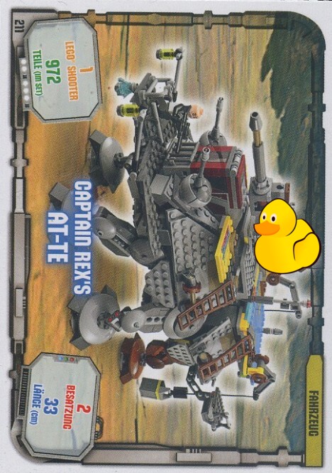LEGO Star Wars TCC 2018 | #211 Captain Rex’s AT-TE 