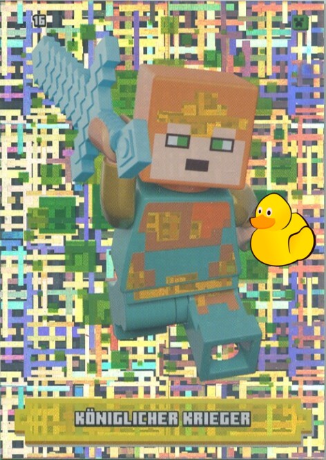 LEGO Minecraft Serie 1 | #016 Königlicher Krieger