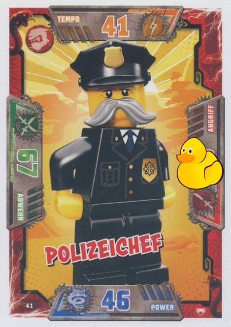 LEGO Ninjago Serie 2 | #041 Polizeichef 