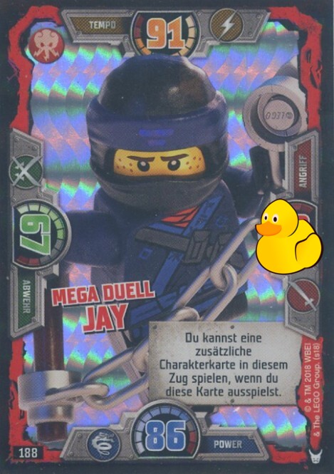 LEGO Ninjago Serie 3 | #188 Mega Duell Jay