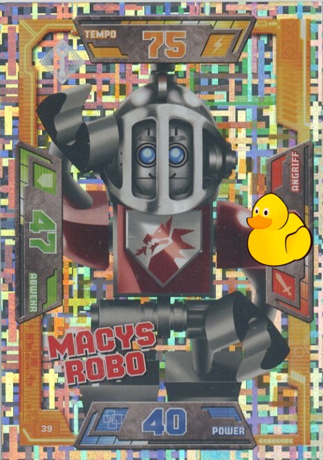 LEGO Nexo Knights Serie 1 | #039 Macys Robo