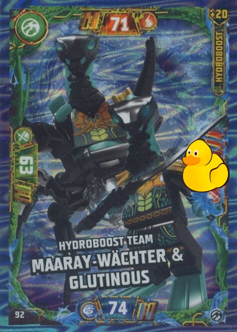 LEGO Ninjago Serie 7 | #092 Hydroboost Wächter & Glutinous