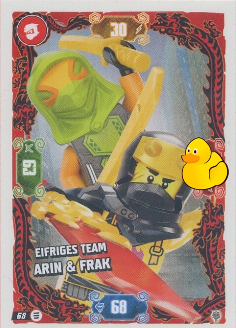 LEGO Ninjago Serie 11 | #068 Eifriges Team Arin & Frak