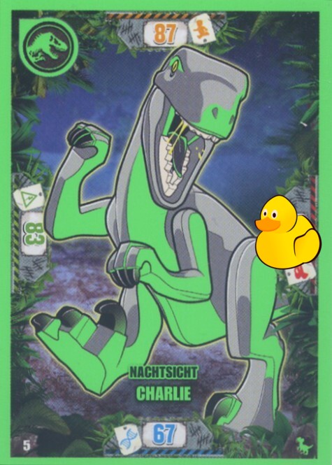 LEGO Jurassic World Serie 3 | #005 Nachtsicht Charlie