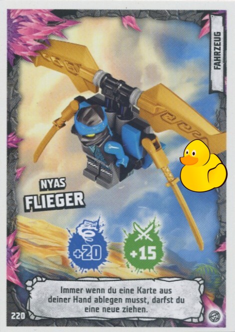 LEGO Ninjago Serie 8 | #220 Nyas Flieger