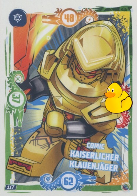 LEGO Ninjago Serie 9 | #117 Comic Kaiserlicher Klauenjäger