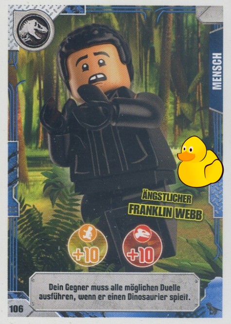 LEGO Jurassic World Serie 2 | #106 Ängstlicher Franklin Webb