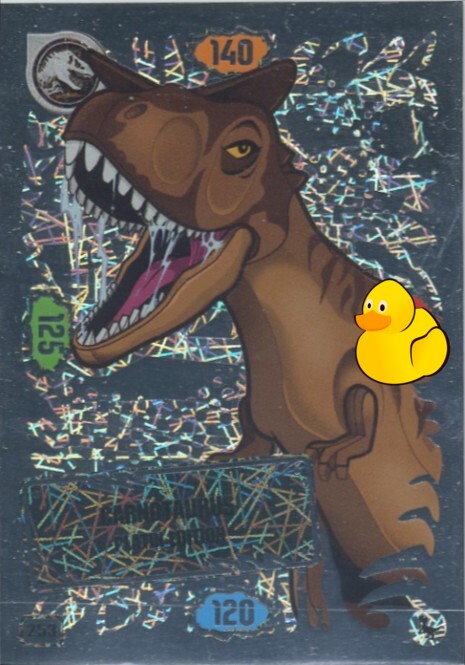 LEGO Jurassic World Serie 3 | #253 Carnotaurus – Platin