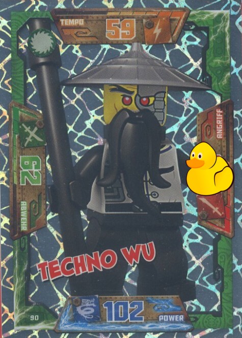 LEGO Ninjago Serie 1 | #090 Techno Wu