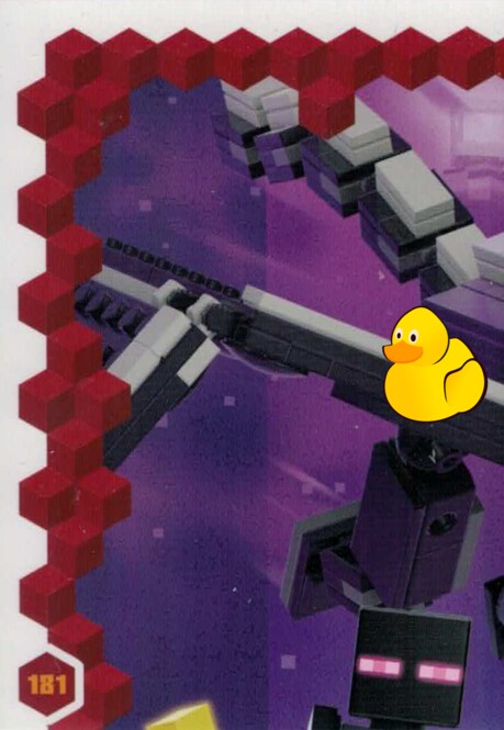 LEGO Minecraft Serie 3 | #181 Puzzlekarte Das Ende 1