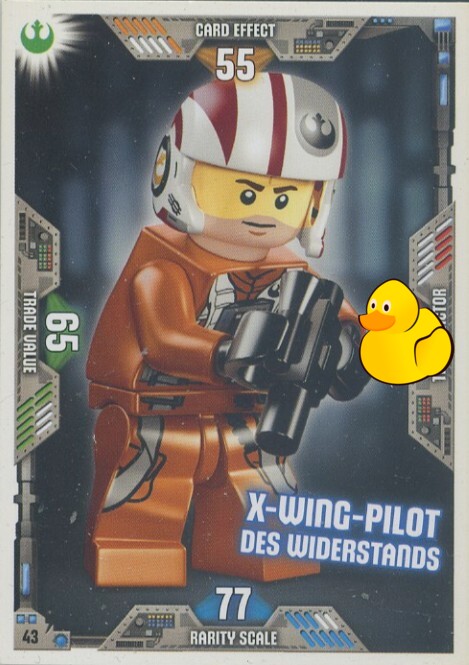 LEGO Star Wars TCC 2019 | #043 X-Wing-Pilot des Widerstands