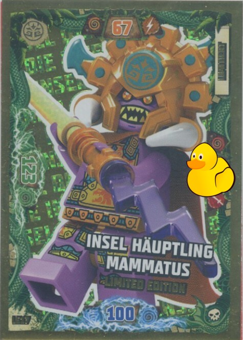 LEGO Ninjago Serie 6 | #LE17 Insel Häuptling Mammatus 
