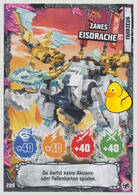 LEGO Ninjago Serie 8 Next Level | #200 Zanes Eisdrache