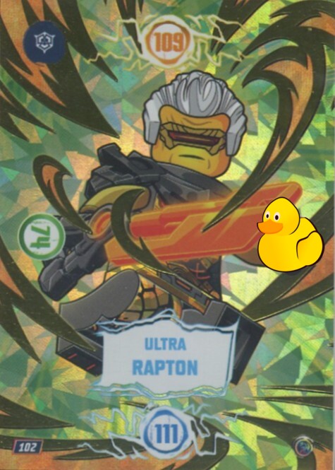 LEGO Ninjago Serie 9 | #102 Ultra Rapton