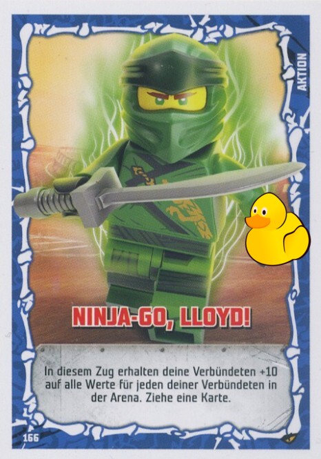 LEGO Ninjago Serie 4 | #166 NINJA-GO, Lloyd! 