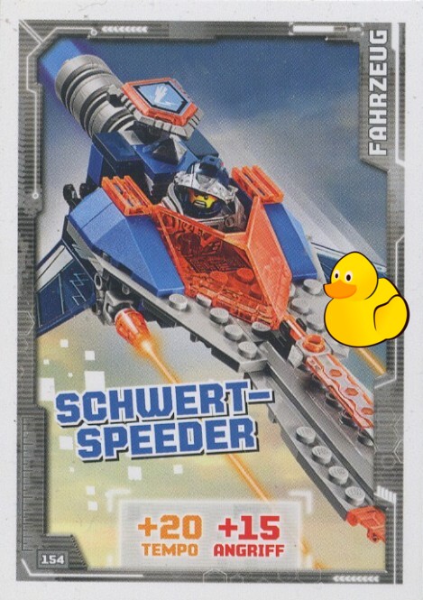 LEGO Nexo Knights Serie 1 | #154 Schwert-Speeder