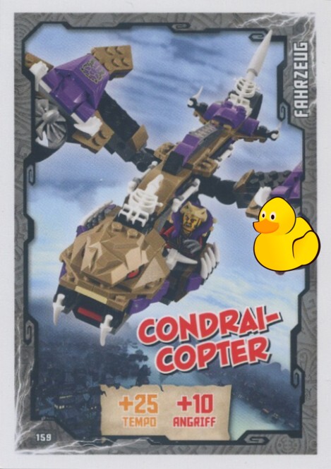 LEGO Ninjago Serie 1 | #159 Condrai Copter 