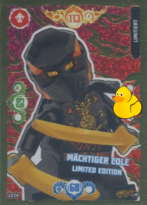 LEGO Ninjago Serie 10 |  #LE014 Mächtiger Cole