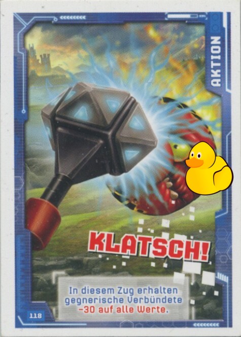 LEGO Nexo Knights Serie 1 | #118 Klatsch!