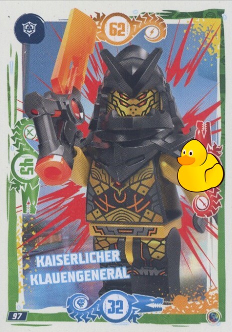 LEGO Ninjago Serie 9 | #097 Kaiserlicher Klauengeneral