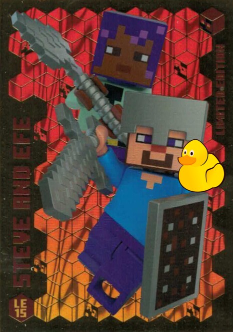 LEGO Minecraft Serie 3 | #LE015 Steve and Efe
