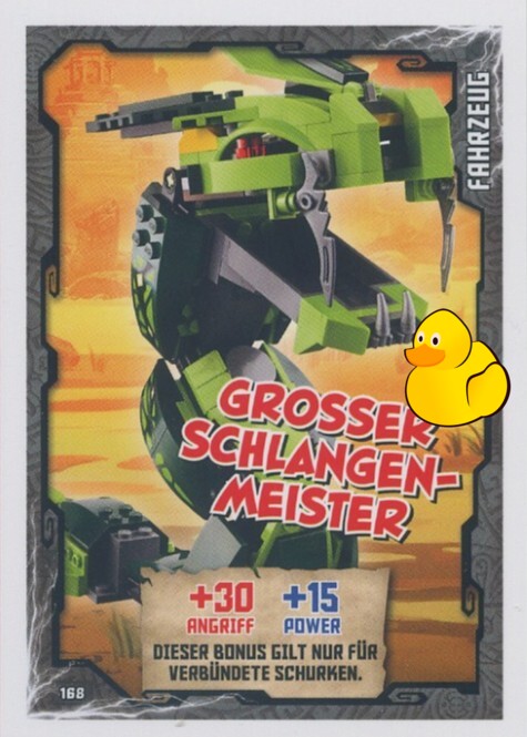 LEGO Ninjago Serie 1 | #168 Grosser Schlangenmeister 
