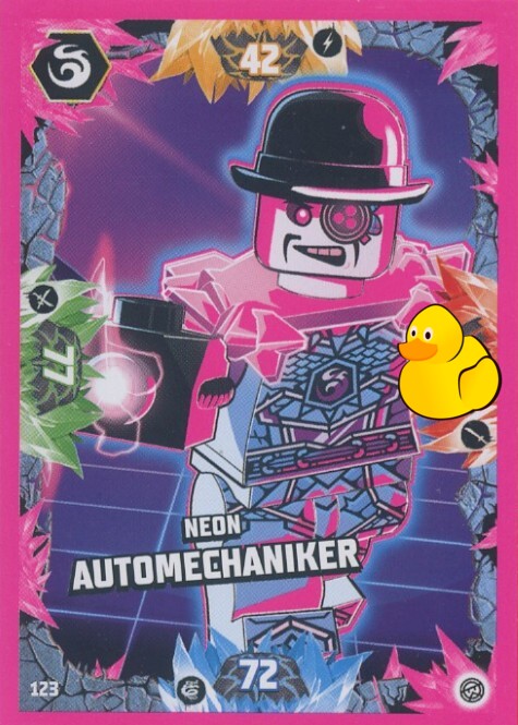LEGO Ninjago Serie 8 | #123 Neon Automechaniker