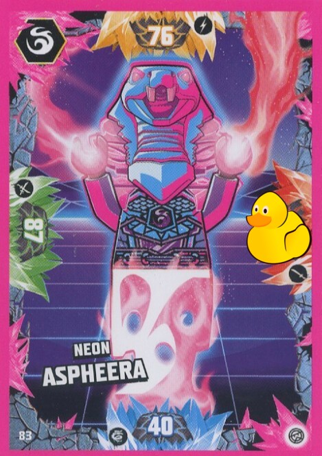 LEGO Ninjago Serie 8 | #083 Neon Aspheera