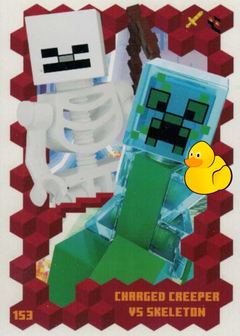 LEGO Minecraft Serie 3 | #153 Charged Creeper Skeleton