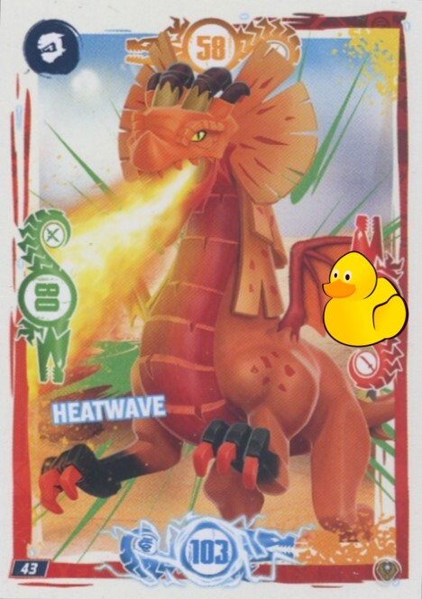 LEGO Ninjago Serie 9 Next Level  | #043 Heatwave