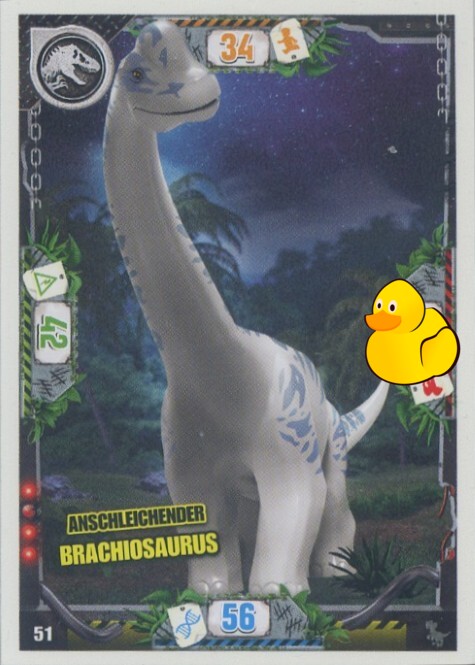 LEGO Jurassic World Serie 3 | #051 Anschleichender Brachiosaurus