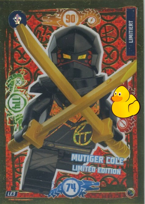 LEGO Ninjago Serie 9 | #LE3 Mutiger Cole