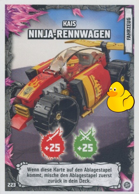 LEGO Ninjago Serie 8 | #223 Kais Ninja-Rennwagen