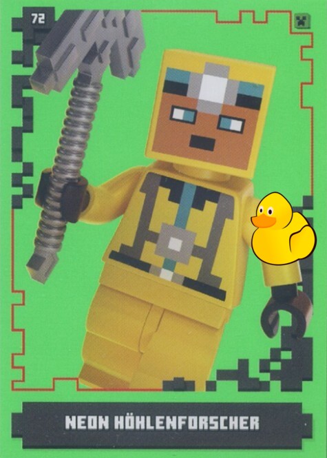 LEGO Minecraft Serie 1 | #072 Neon Höhlenforscher