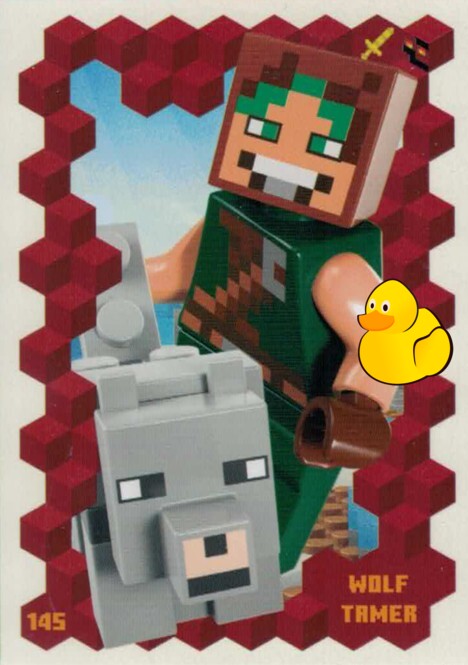 LEGO Minecraft Serie 3 | #145 Wolf Tamer