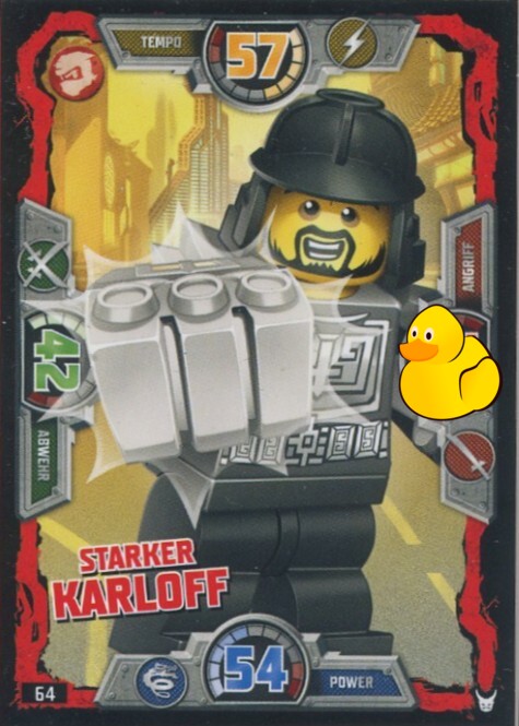 LEGO Ninjago Serie 3 | #064 Starker Karloff 