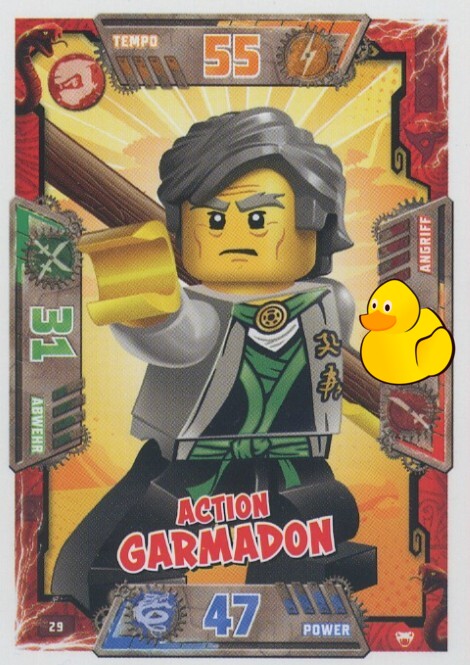 LEGO Ninjago Serie 2 | #029 Action Garmadon 