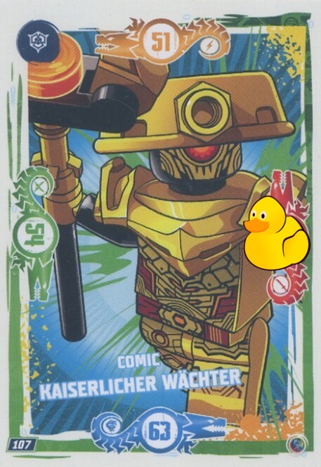 LEGO Ninjago Serie 9 | #107 Comic Kaiserlicher Wächter